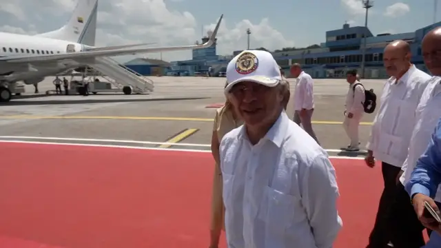 Video thumbnail for Petro urges global support to stop possible US invasion of Cuba
