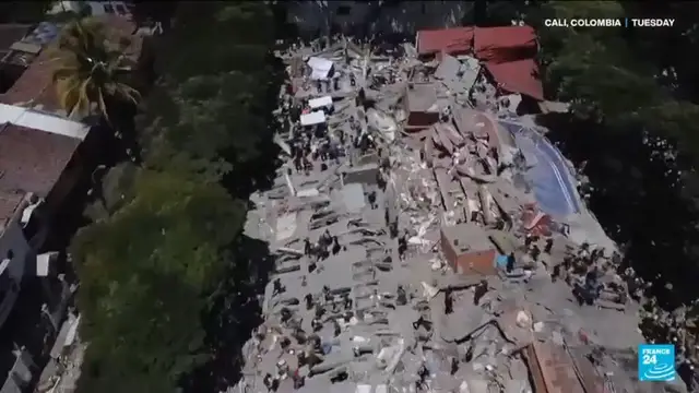 Video thumbnail for Death toll rises after Colombia earthquake