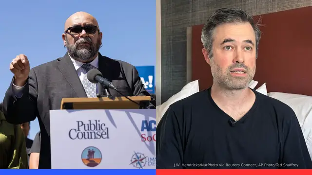'Video thumbnail for Rutgers antifa expert flees the US amid death threats; ACLU suing Trump admin over ICE arrests'
