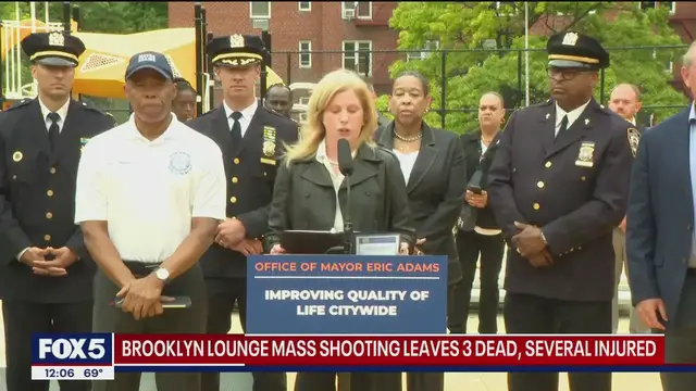 'Video thumbnail for Still no arrests made in Brooklyn Mass shooting; 14 people shot: NYPD'