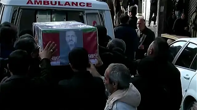 Video thumbnail for Funerals in Iran for civilians and security forces killed during protests