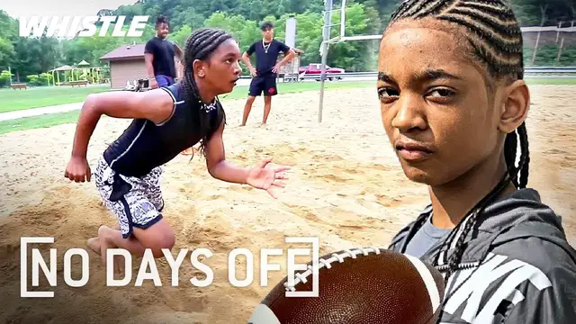 'Video thumbnail for 12-Year-Old TOUGHEST Young Football Prodigy!'