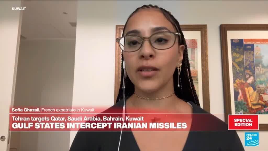 Video thumbnail for FRANCE 24 speaks to French expatriate in Kuwait as Iran strikes US allies