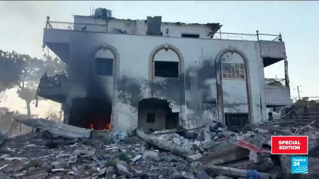 Video thumbnail for Hezbollah strikes Israel: Group claims rocket attacks on Israeli forces and border towns