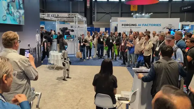 Video thumbnail for US: Automate 2026 opens in Chicago with focus on robotics and automation.