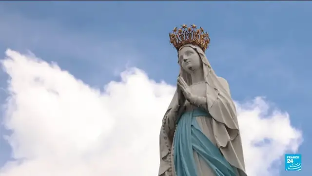 Video thumbnail for Pope Leo visits Lourdes pilgrimage site