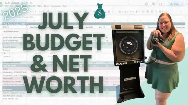 'Video thumbnail for budget girl: i spent how much?! wedding dress, lv bag & july 2025 budget breakdown'