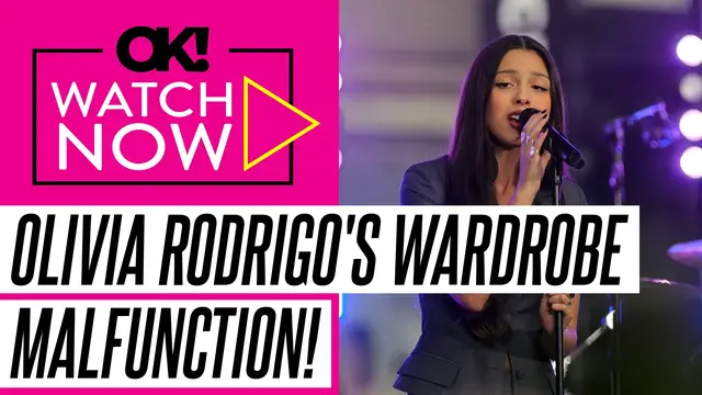 Video thumbnail for Olivia Rodrigo Nearly Spills Out of Tight White Top Ahead of Glastonbury Performance: Watch 
