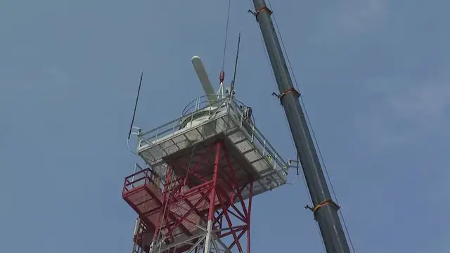 Video thumbnail for New radar system installed at Newark Liberty International Airport