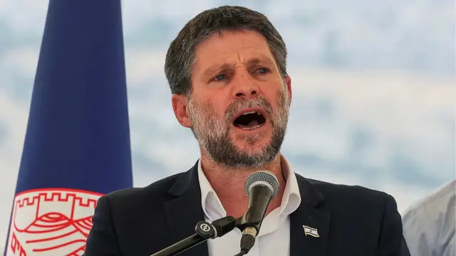 'Video thumbnail for Smotrich says Hamas must be destroyed after return of Israeli captives'