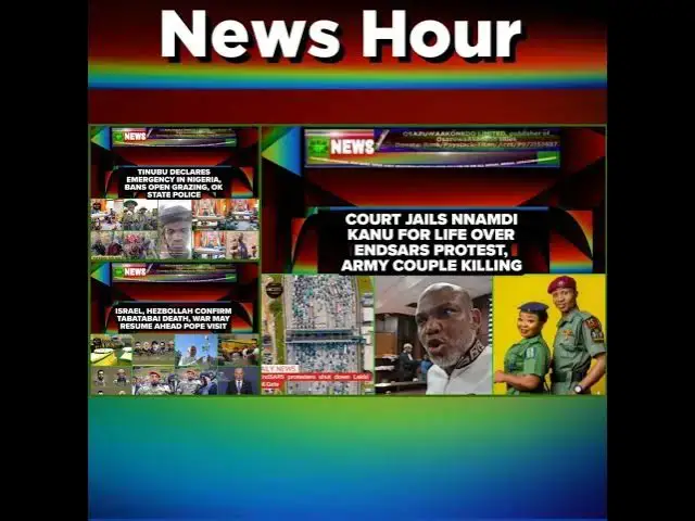 Video thumbnail for NewsHour @6pm 27-11