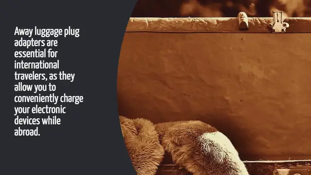 Video thumbnail for Away Luggage Plug Adapters How To Use