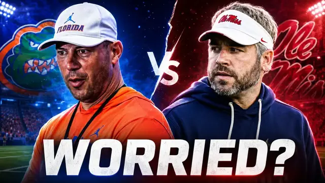 Video thumbnail for Florida vs. Ole Miss: Should Gators Fans Be WORRIED?