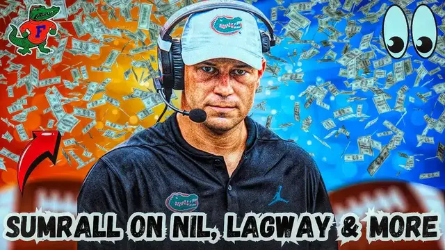 Video thumbnail for Jon Sumrall on DJ Lagway, NIL Spending, and Florida’s Long-Term Plan