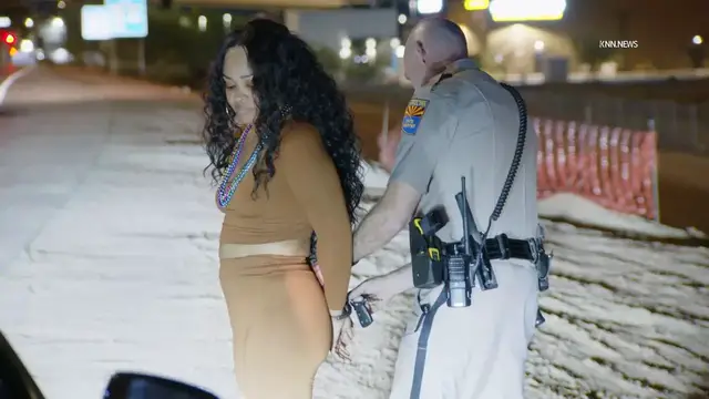 Video thumbnail for US, Phoenix: Phoenix Woman In Custody After Driving Wrong-Way On Loop 101.
