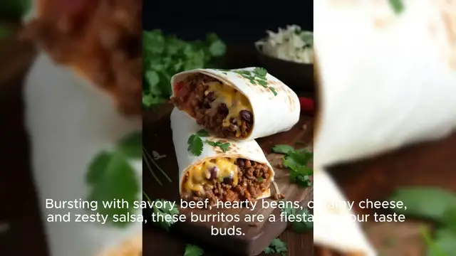 Video thumbnail for Beef Burrito Recipe