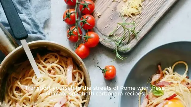 Video thumbnail for Ultimate Spaghetti Carbonara Recipes