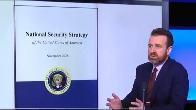 Video thumbnail for Trump's first year back in office: Relationship between Europe and US 'changed forever'