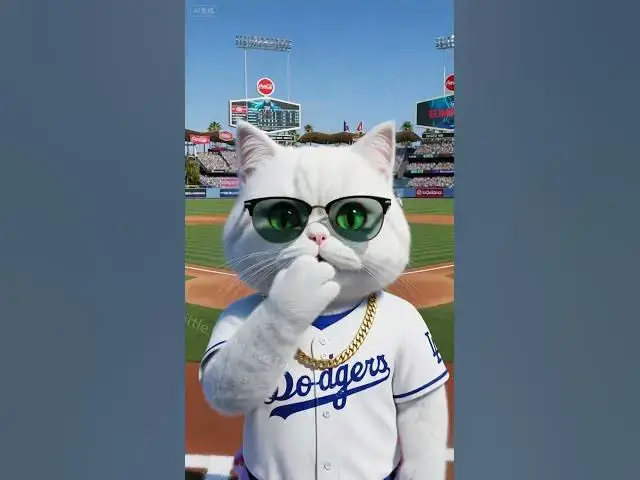 Video thumbnail for Can This Cat Hit a Home Run in Style?