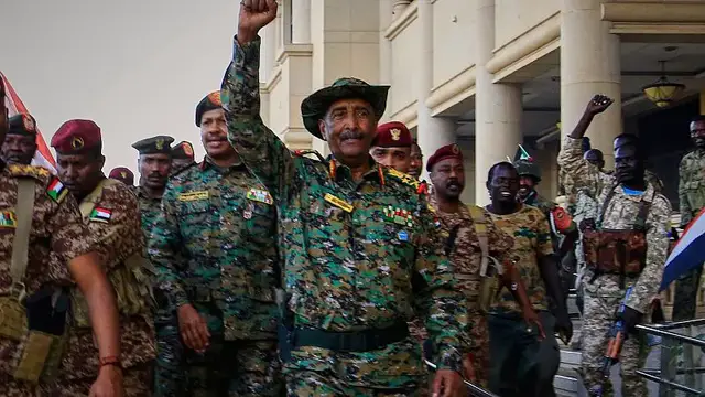 'Video thumbnail for Sudan's Al Burhan visits Cairo for talks with Egypt's El Sisi'