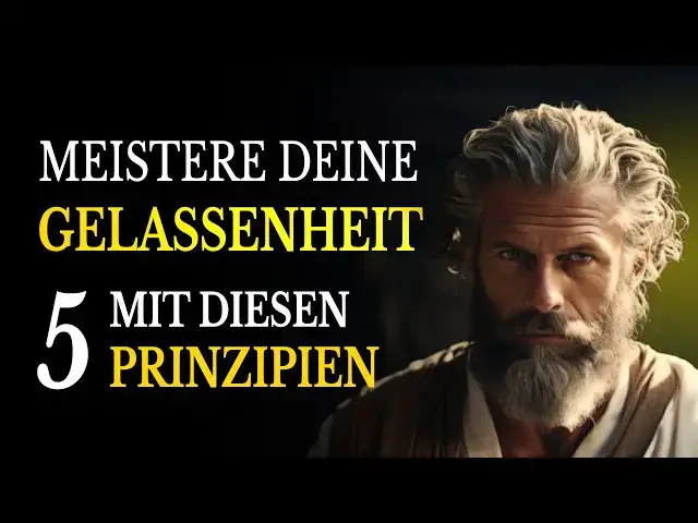 Video thumbnail for Gelassenheit ist kein Zufall - 5 stoische Prinzipien für innere Ruhe