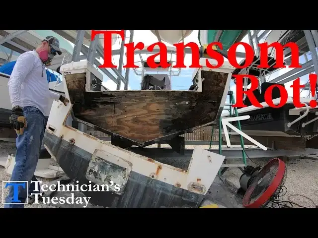 'Video thumbnail for Cutting Out A Boat Transom - Part 2!'
