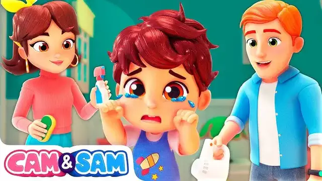 Video thumbnail for Mommy I got a Boo Boo 😢   Nursery Rhymes & Kids Songs | Cam & Sam Compilation