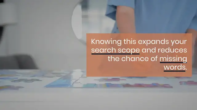 Video thumbnail for Finding hidden puzzle words