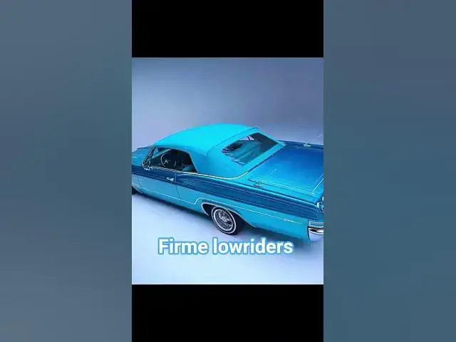 'Video thumbnail for firme lowriders'