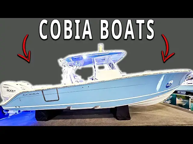 'Video thumbnail for Cobia Boats Are Looking NICE! 2024 Miami Boat Show'