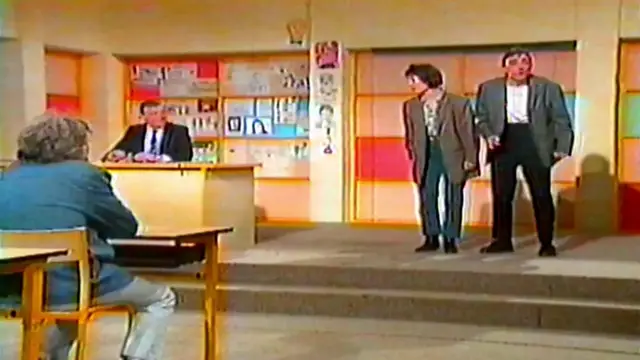 Video thumbnail for Thierry Costa et Cathy Vagnon - La Classe - Avril 1988