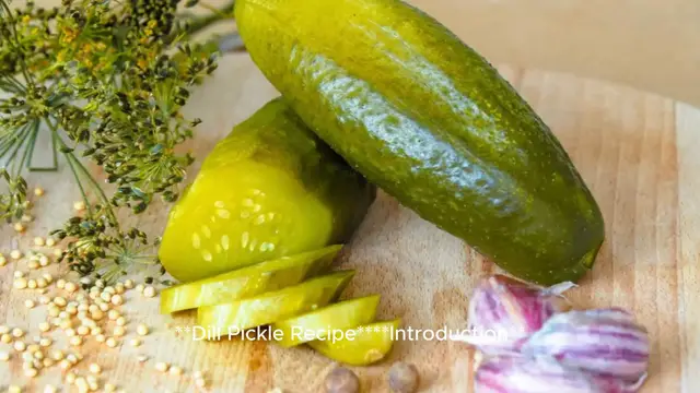 Video thumbnail for Dill Pickle Recipe