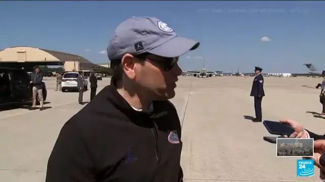 'Video thumbnail for Marco Rubio visits Israel to push for Gaza ceasefire talks'