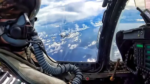 'Video thumbnail for Marine Corps F/A-18 Training At Andersen AFB (2021)'
