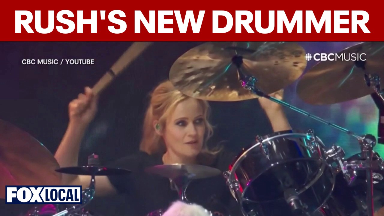 Video thumbnail for Rush unveils new drummer for new tour