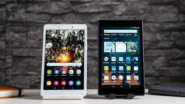 Video thumbnail for Vergleich: Samsung Galaxy Tab A 8.0 vs. Amazon Fire HD 8