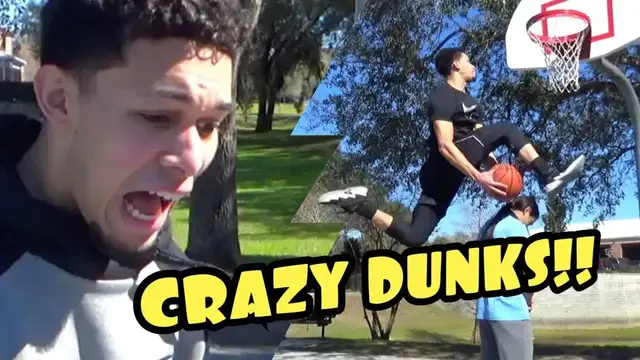 'Video thumbnail for Trying To Hit Some INSANE Dunks!!!'