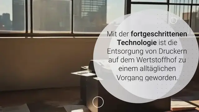 Video thumbnail for Drucker Entsorgen Wertstoffhof: Umweltgerecht und Fachgerecht Tipps