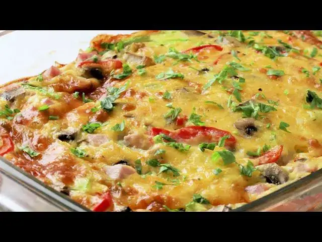 Video thumbnail for Baked Denver Omelette
