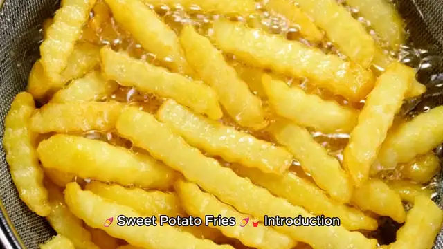 Video thumbnail for Sweet Potato Fries