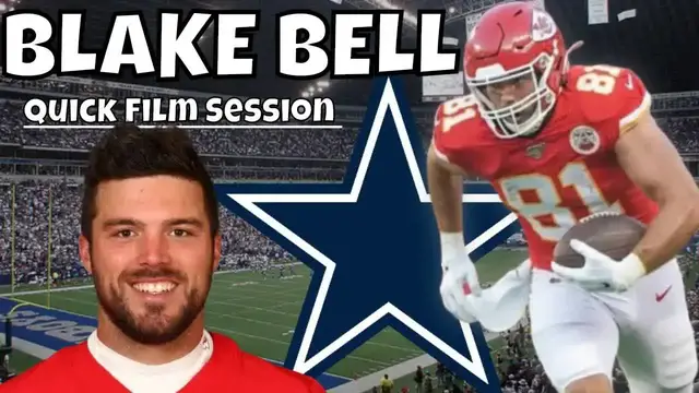 Video thumbnail for law nation sports: blake bell tight end analysis - chiefs' offensive deception & blocking