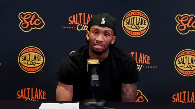 Video thumbnail for Utah Jazz Rookie Darryn Peterson Finds Motivation Wherever He Can