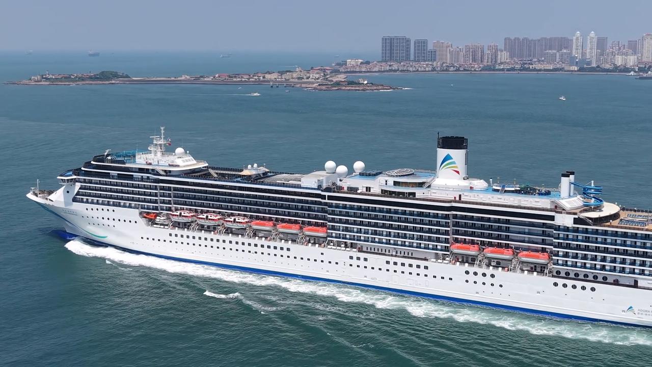 Video thumbnail for China: Adora Mediterranean Cruise Ship.