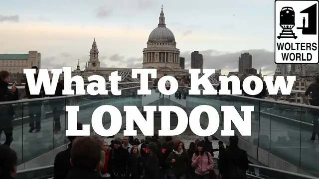 'Video thumbnail for Visit London - What to Know Before You Visit London'