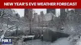 Video thumbnail for NYC weather forecast for New Year's Eve