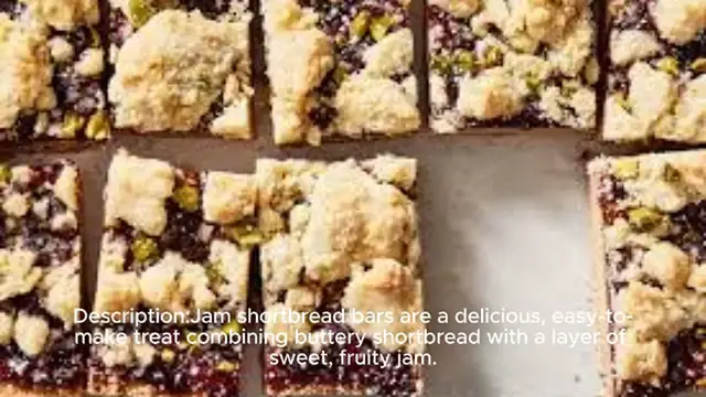 Video thumbnail for Jam Shortbread Bars