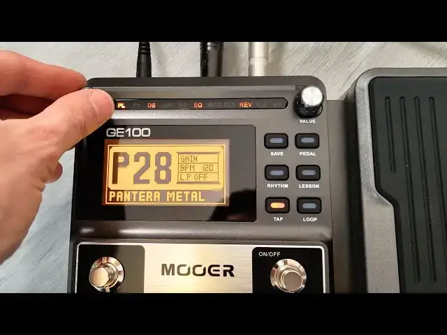 'Video thumbnail for How To Change A Patch On The Mooer GE100'