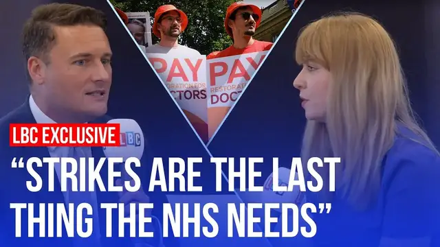 Video thumbnail for Exclusive: Health Secretary Wes Streeting sends a warning to doctors after strike threats