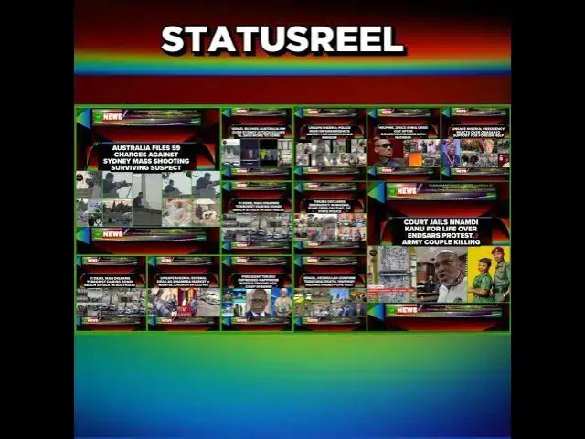 Video thumbnail for NewsStatusReel @5pm 17-12