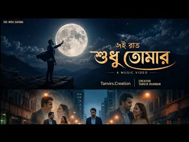 Video thumbnail for এই রাত শুধুই তোমার  𝑩𝒂𝒏𝒈𝒍𝒂 𝑶𝒇𝒇𝒊𝒄𝒊𝒂𝒍 𝑴𝒖𝒔𝒊𝒄 𝑽𝒊𝒅𝒆𝒐  𝑻𝒂𝒏𝒗𝒊𝒓 𝑹𝒂𝒉𝒎𝒂𝒏 𝑹𝒐𝒏𝒚 𝑩𝒂𝒏𝒈𝒍𝒂 𝒓𝒐𝒎𝒂𝒏𝒕𝒊𝒄 𝒎𝒆𝒍𝒐𝒅𝒚 𝑺𝒐𝒏𝒈